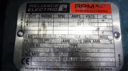 Reliance 30 HP 1800 RPM DL1807 Squirrel Cage Motors 81619